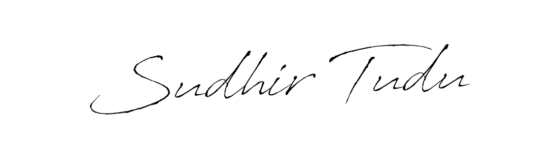 It looks lik you need a new signature style for name Sudhir Tudu. Design unique handwritten (Antro_Vectra) signature with our free signature maker in just a few clicks. Sudhir Tudu signature style 6 images and pictures png