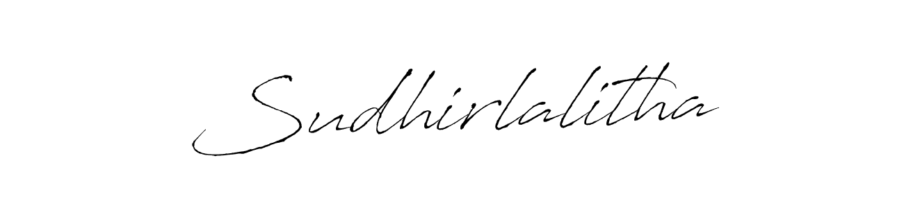 How to Draw Sudhirlalitha signature style? Antro_Vectra is a latest design signature styles for name Sudhirlalitha. Sudhirlalitha signature style 6 images and pictures png
