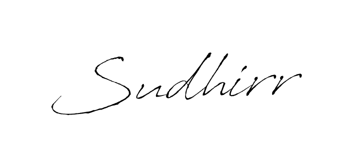 It looks lik you need a new signature style for name Sudhirr. Design unique handwritten (Antro_Vectra) signature with our free signature maker in just a few clicks. Sudhirr signature style 6 images and pictures png