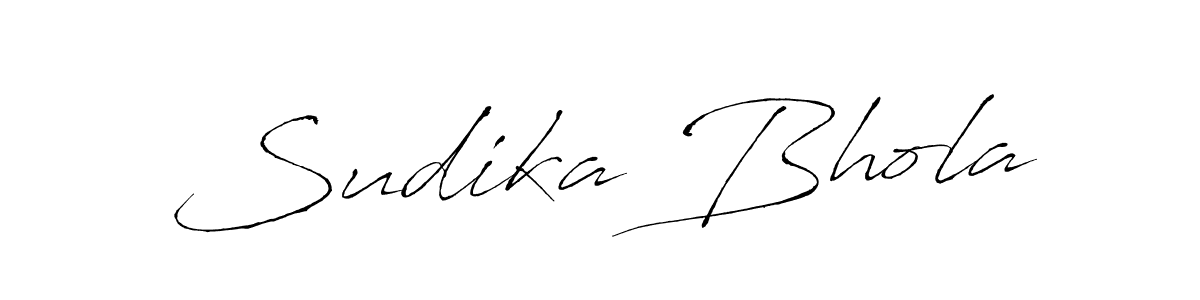 Make a short Sudika Bhola signature style. Manage your documents anywhere anytime using Antro_Vectra. Create and add eSignatures, submit forms, share and send files easily. Sudika Bhola signature style 6 images and pictures png