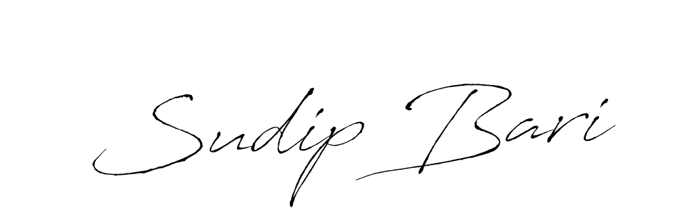 Create a beautiful signature design for name Sudip Bari. With this signature (Antro_Vectra) fonts, you can make a handwritten signature for free. Sudip Bari signature style 6 images and pictures png