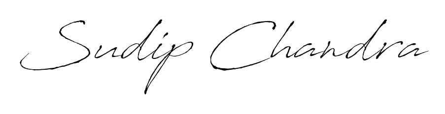 Make a beautiful signature design for name Sudip Chandra. With this signature (Antro_Vectra) style, you can create a handwritten signature for free. Sudip Chandra signature style 6 images and pictures png