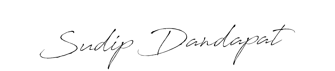 Sudip Dandapat stylish signature style. Best Handwritten Sign (Antro_Vectra) for my name. Handwritten Signature Collection Ideas for my name Sudip Dandapat. Sudip Dandapat signature style 6 images and pictures png