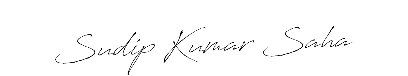 Design your own signature with our free online signature maker. With this signature software, you can create a handwritten (Antro_Vectra) signature for name Sudip Kumar Saha. Sudip Kumar Saha signature style 6 images and pictures png