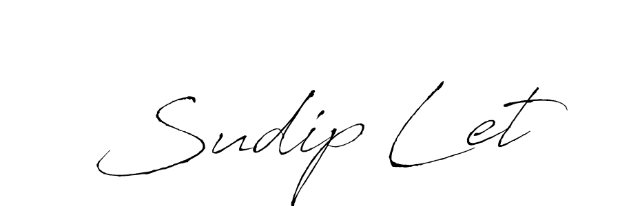 This is the best signature style for the Sudip Let name. Also you like these signature font (Antro_Vectra). Mix name signature. Sudip Let signature style 6 images and pictures png