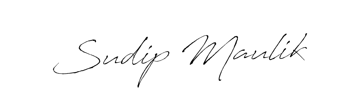 It looks lik you need a new signature style for name Sudip Maulik. Design unique handwritten (Antro_Vectra) signature with our free signature maker in just a few clicks. Sudip Maulik signature style 6 images and pictures png
