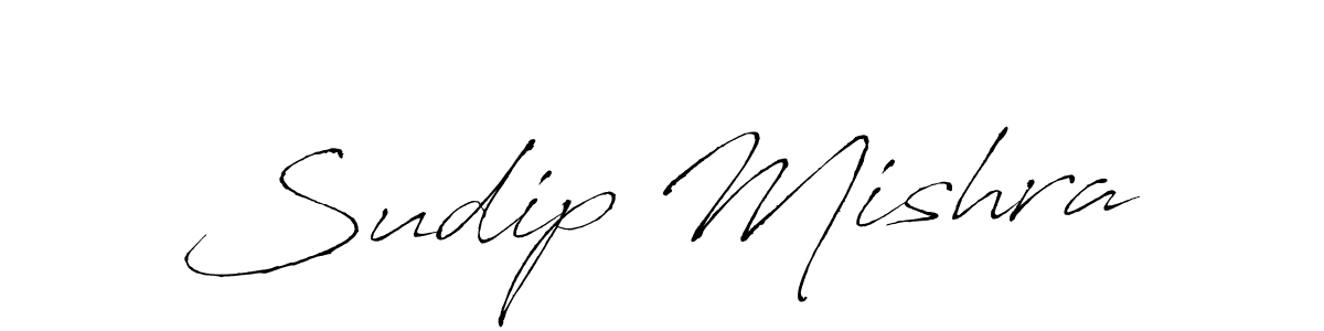 You should practise on your own different ways (Antro_Vectra) to write your name (Sudip Mishra) in signature. don't let someone else do it for you. Sudip Mishra signature style 6 images and pictures png