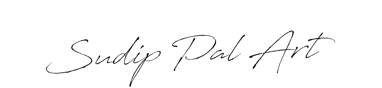 Sudip Pal Art stylish signature style. Best Handwritten Sign (Antro_Vectra) for my name. Handwritten Signature Collection Ideas for my name Sudip Pal Art. Sudip Pal Art signature style 6 images and pictures png