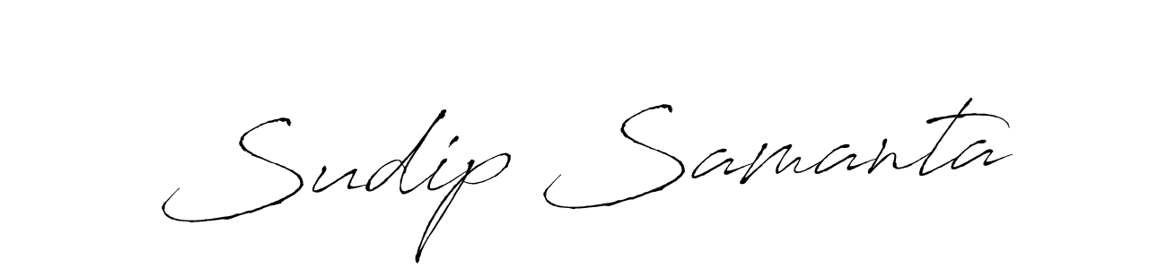 Similarly Antro_Vectra is the best handwritten signature design. Signature creator online .You can use it as an online autograph creator for name Sudip Samanta. Sudip Samanta signature style 6 images and pictures png