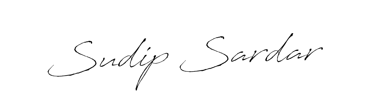 Sudip Sardar stylish signature style. Best Handwritten Sign (Antro_Vectra) for my name. Handwritten Signature Collection Ideas for my name Sudip Sardar. Sudip Sardar signature style 6 images and pictures png