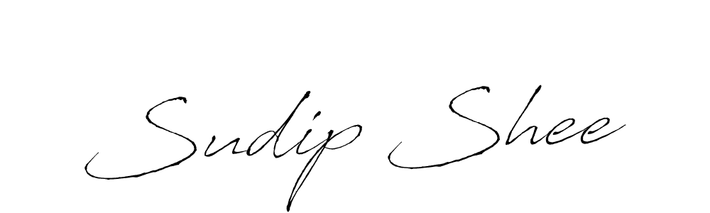 How to make Sudip Shee signature? Antro_Vectra is a professional autograph style. Create handwritten signature for Sudip Shee name. Sudip Shee signature style 6 images and pictures png