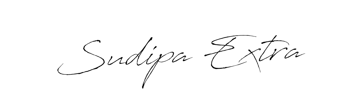 How to make Sudipa Extra signature? Antro_Vectra is a professional autograph style. Create handwritten signature for Sudipa Extra name. Sudipa Extra signature style 6 images and pictures png