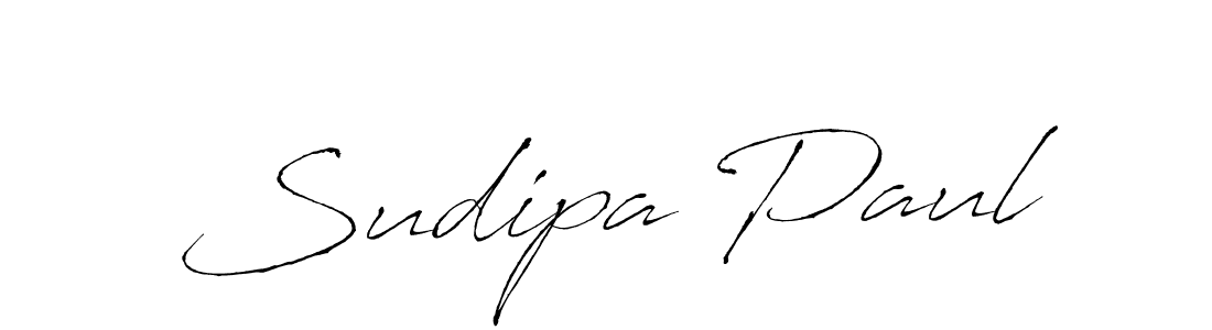How to make Sudipa Paul signature? Antro_Vectra is a professional autograph style. Create handwritten signature for Sudipa Paul name. Sudipa Paul signature style 6 images and pictures png