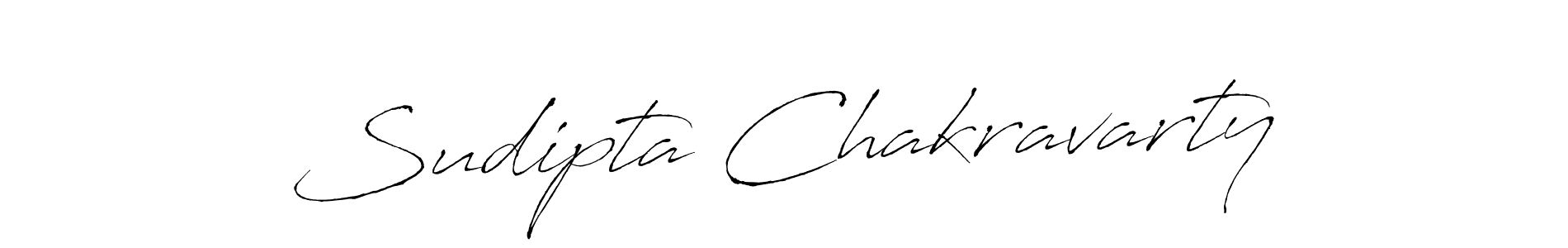 Design your own signature with our free online signature maker. With this signature software, you can create a handwritten (Antro_Vectra) signature for name Sudipta Chakravarty. Sudipta Chakravarty signature style 6 images and pictures png