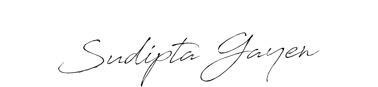 Sudipta Gayen stylish signature style. Best Handwritten Sign (Antro_Vectra) for my name. Handwritten Signature Collection Ideas for my name Sudipta Gayen. Sudipta Gayen signature style 6 images and pictures png