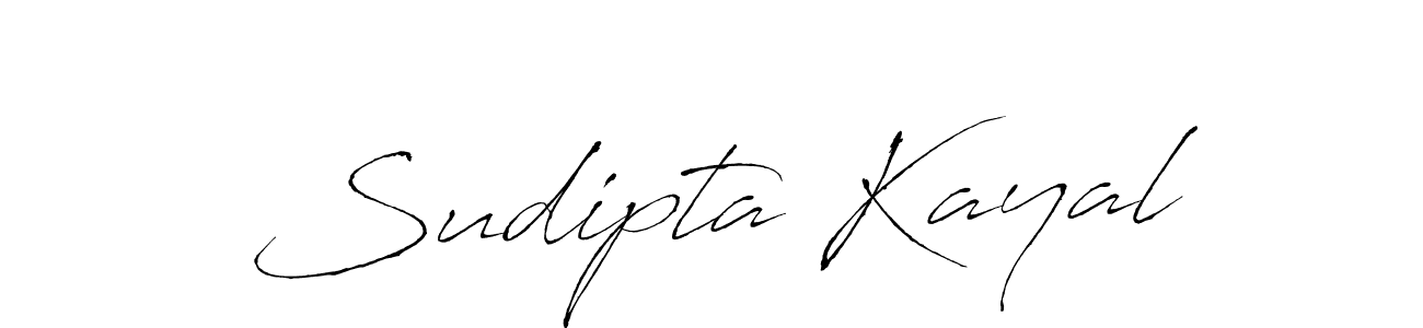 Sudipta Kayal stylish signature style. Best Handwritten Sign (Antro_Vectra) for my name. Handwritten Signature Collection Ideas for my name Sudipta Kayal. Sudipta Kayal signature style 6 images and pictures png