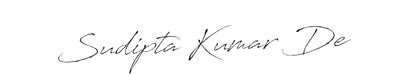 Make a beautiful signature design for name Sudipta Kumar De. With this signature (Antro_Vectra) style, you can create a handwritten signature for free. Sudipta Kumar De signature style 6 images and pictures png