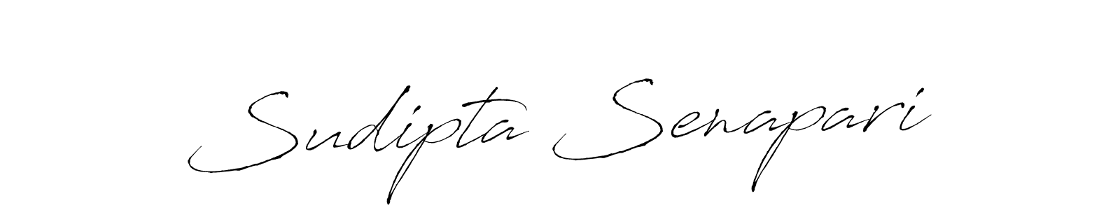 Sudipta Senapari stylish signature style. Best Handwritten Sign (Antro_Vectra) for my name. Handwritten Signature Collection Ideas for my name Sudipta Senapari. Sudipta Senapari signature style 6 images and pictures png