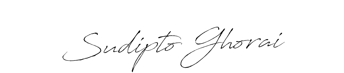 Make a beautiful signature design for name Sudipto Ghorai. With this signature (Antro_Vectra) style, you can create a handwritten signature for free. Sudipto Ghorai signature style 6 images and pictures png