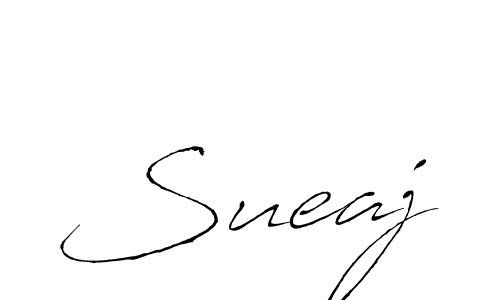 Sueaj stylish signature style. Best Handwritten Sign (Antro_Vectra) for my name. Handwritten Signature Collection Ideas for my name Sueaj. Sueaj signature style 6 images and pictures png