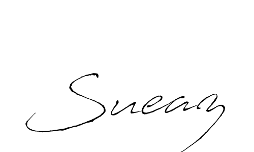 How to make Sueaz signature? Antro_Vectra is a professional autograph style. Create handwritten signature for Sueaz name. Sueaz signature style 6 images and pictures png