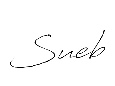 Create a beautiful signature design for name Sueb. With this signature (Antro_Vectra) fonts, you can make a handwritten signature for free. Sueb signature style 6 images and pictures png