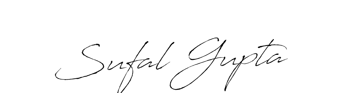 Use a signature maker to create a handwritten signature online. With this signature software, you can design (Antro_Vectra) your own signature for name Sufal Gupta. Sufal Gupta signature style 6 images and pictures png