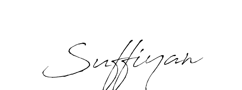 Design your own signature with our free online signature maker. With this signature software, you can create a handwritten (Antro_Vectra) signature for name Suffiyan. Suffiyan signature style 6 images and pictures png