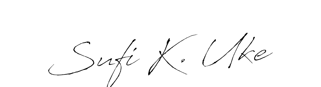 This is the best signature style for the Sufi K. Uke name. Also you like these signature font (Antro_Vectra). Mix name signature. Sufi K. Uke signature style 6 images and pictures png