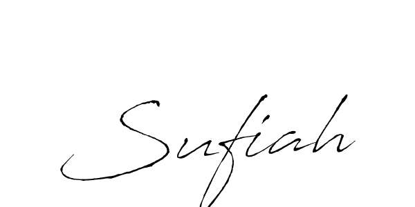 You should practise on your own different ways (Antro_Vectra) to write your name (Sufiah) in signature. don't let someone else do it for you. Sufiah signature style 6 images and pictures png