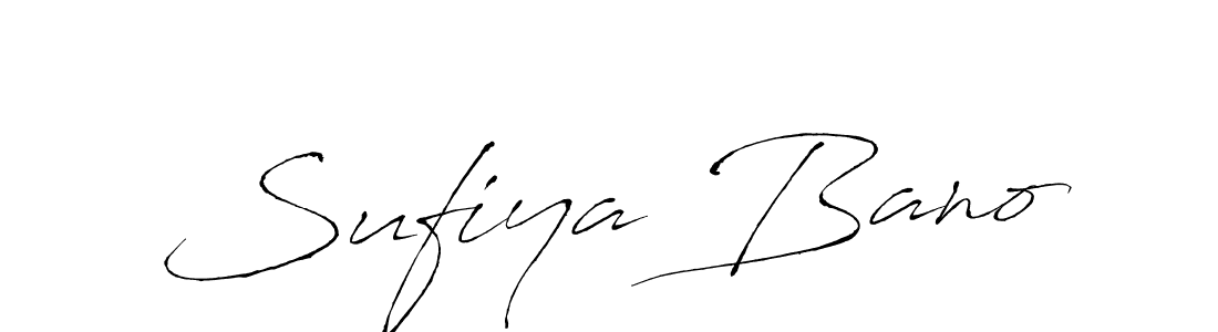 You should practise on your own different ways (Antro_Vectra) to write your name (Sufiya Bano) in signature. don't let someone else do it for you. Sufiya Bano signature style 6 images and pictures png