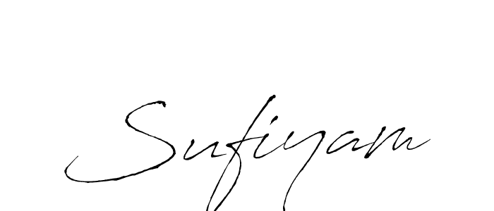 Also we have Sufiyam name is the best signature style. Create professional handwritten signature collection using Antro_Vectra autograph style. Sufiyam signature style 6 images and pictures png