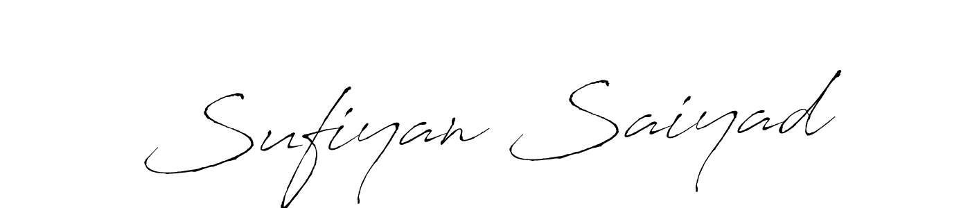 Once you've used our free online signature maker to create your best signature Antro_Vectra style, it's time to enjoy all of the benefits that Sufiyan Saiyad name signing documents. Sufiyan Saiyad signature style 6 images and pictures png