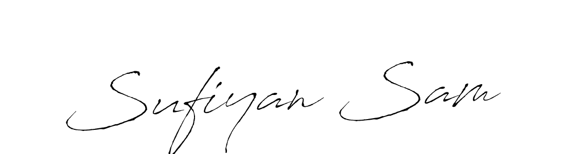 Also You can easily find your signature by using the search form. We will create Sufiyan Sam name handwritten signature images for you free of cost using Antro_Vectra sign style. Sufiyan Sam signature style 6 images and pictures png