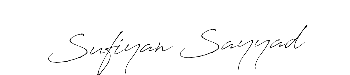 Use a signature maker to create a handwritten signature online. With this signature software, you can design (Antro_Vectra) your own signature for name Sufiyan Sayyad. Sufiyan Sayyad signature style 6 images and pictures png
