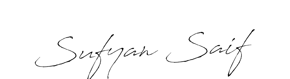 Also You can easily find your signature by using the search form. We will create Sufyan Saif name handwritten signature images for you free of cost using Antro_Vectra sign style. Sufyan Saif signature style 6 images and pictures png