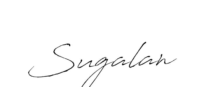 Use a signature maker to create a handwritten signature online. With this signature software, you can design (Antro_Vectra) your own signature for name Sugalan. Sugalan signature style 6 images and pictures png