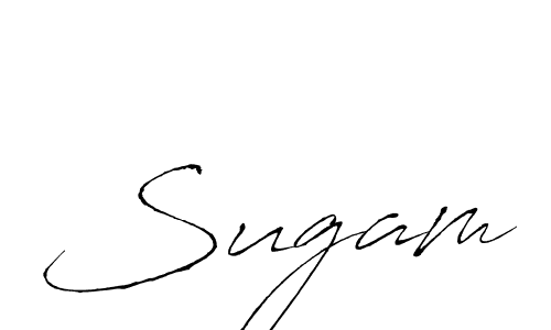 How to Draw Sugam signature style? Antro_Vectra is a latest design signature styles for name Sugam. Sugam signature style 6 images and pictures png