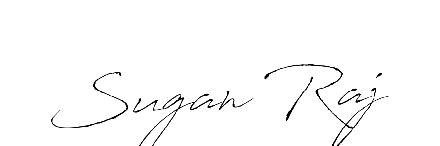 You should practise on your own different ways (Antro_Vectra) to write your name (Sugan Raj) in signature. don't let someone else do it for you. Sugan Raj signature style 6 images and pictures png