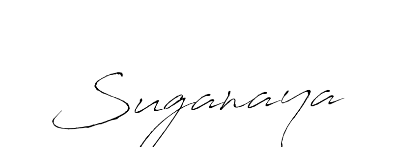 Also we have Suganaya name is the best signature style. Create professional handwritten signature collection using Antro_Vectra autograph style. Suganaya signature style 6 images and pictures png