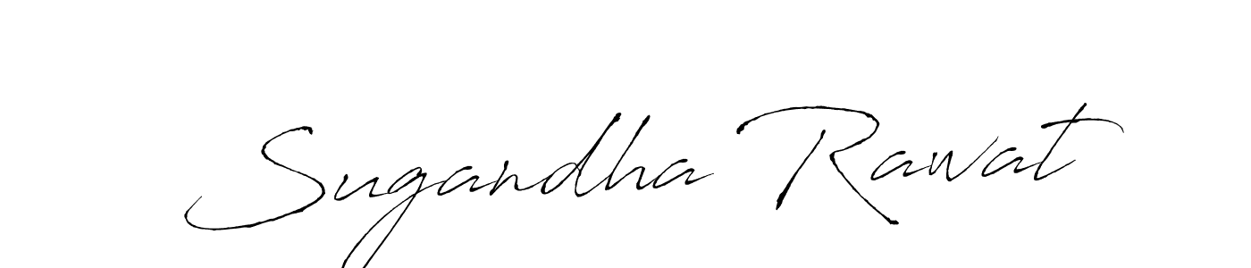 How to make Sugandha Rawat signature? Antro_Vectra is a professional autograph style. Create handwritten signature for Sugandha Rawat name. Sugandha Rawat signature style 6 images and pictures png
