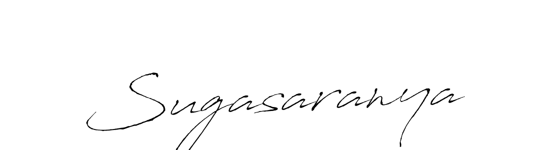 How to make Sugasaranya name signature. Use Antro_Vectra style for creating short signs online. This is the latest handwritten sign. Sugasaranya signature style 6 images and pictures png