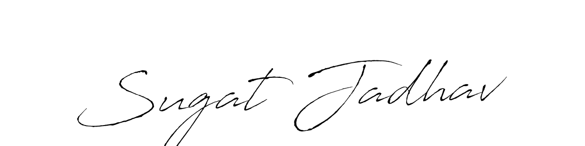 You can use this online signature creator to create a handwritten signature for the name Sugat Jadhav. This is the best online autograph maker. Sugat Jadhav signature style 6 images and pictures png