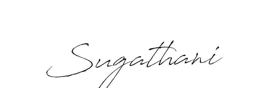 Make a beautiful signature design for name Sugathani. With this signature (Antro_Vectra) style, you can create a handwritten signature for free. Sugathani signature style 6 images and pictures png