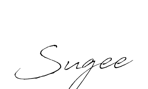 You should practise on your own different ways (Antro_Vectra) to write your name (Sugee) in signature. don't let someone else do it for you. Sugee signature style 6 images and pictures png