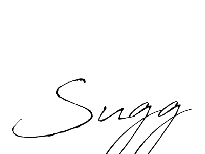 How to make Sugg name signature. Use Antro_Vectra style for creating short signs online. This is the latest handwritten sign. Sugg signature style 6 images and pictures png