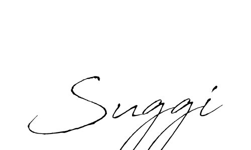 Create a beautiful signature design for name Suggi. With this signature (Antro_Vectra) fonts, you can make a handwritten signature for free. Suggi signature style 6 images and pictures png