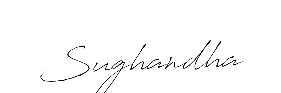 Create a beautiful signature design for name Sughandha. With this signature (Antro_Vectra) fonts, you can make a handwritten signature for free. Sughandha signature style 6 images and pictures png