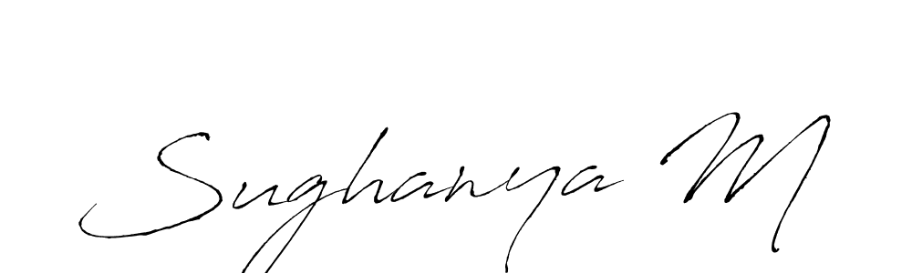 You can use this online signature creator to create a handwritten signature for the name Sughanya M. This is the best online autograph maker. Sughanya M signature style 6 images and pictures png