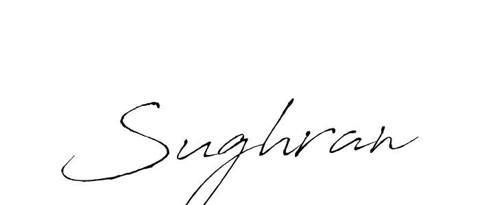 How to make Sughran signature? Antro_Vectra is a professional autograph style. Create handwritten signature for Sughran name. Sughran signature style 6 images and pictures png